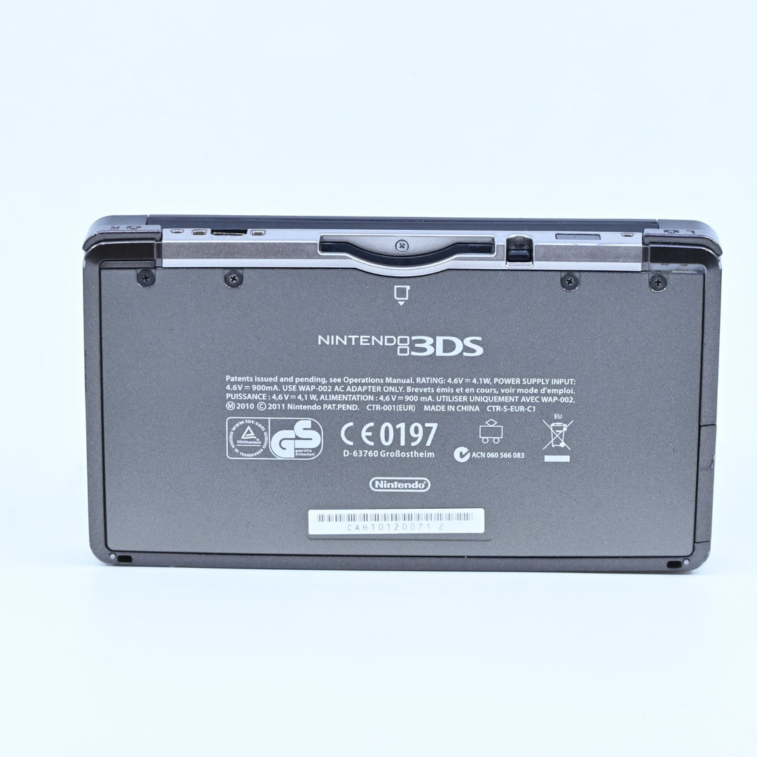 Black Nintendo 3DS Console - CTR-001 - PAL + SD Card! - FREE POST!