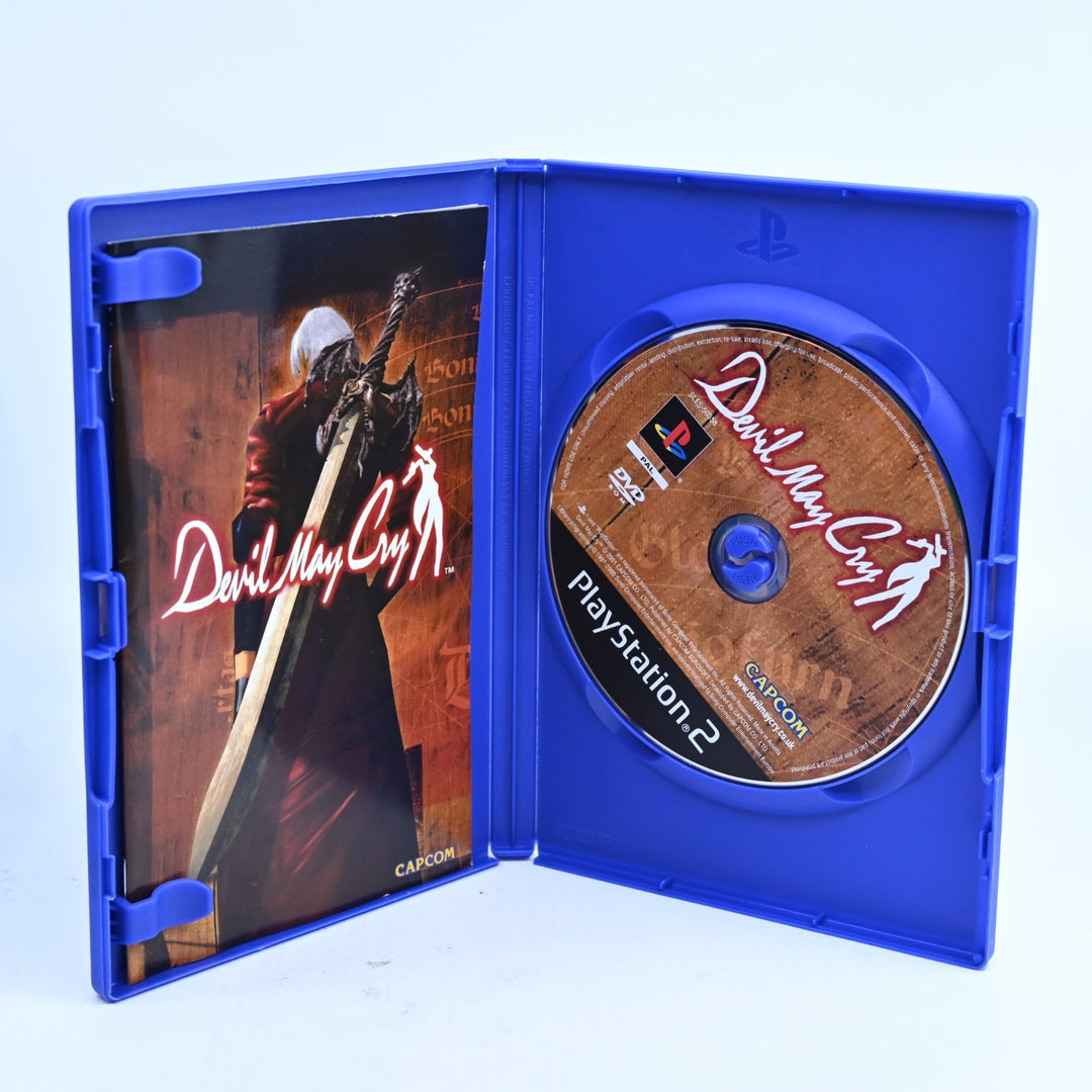 Devil May Cry - Sony Playstation 2 / PS2 Game + Manual - PAL - MINT DISC!