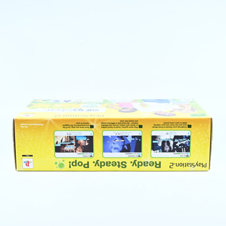 Singstar Pop + Microphones & Connector - PS2 Game + Manual - PAL - MINT DISC!
