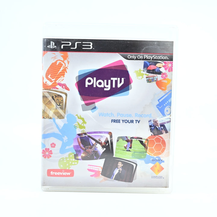 Play TV - Sony Playstation 3 / PS3 Game + Manual - MINT DISC!