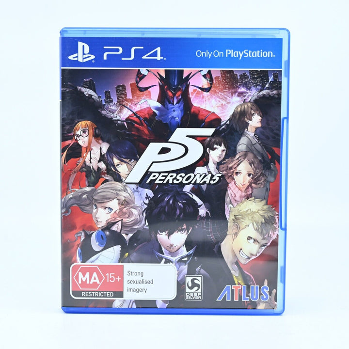 Persona 5 - Sony Playstation 4 / PS4 Game - NEAR MINT DISC