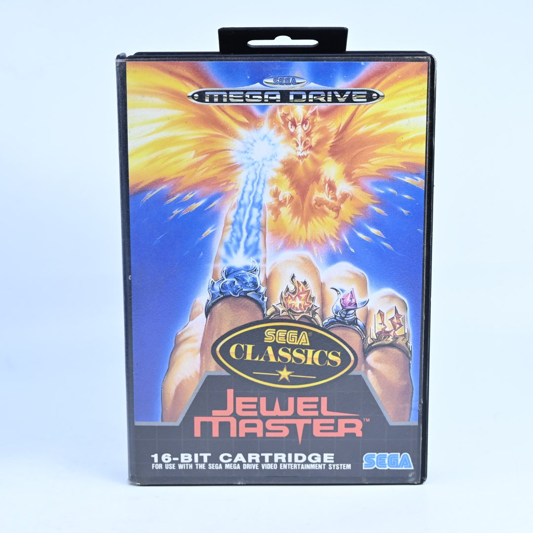 Jewel Master - Sega Mega Drive Game + Manual - PAL - FREE POST!