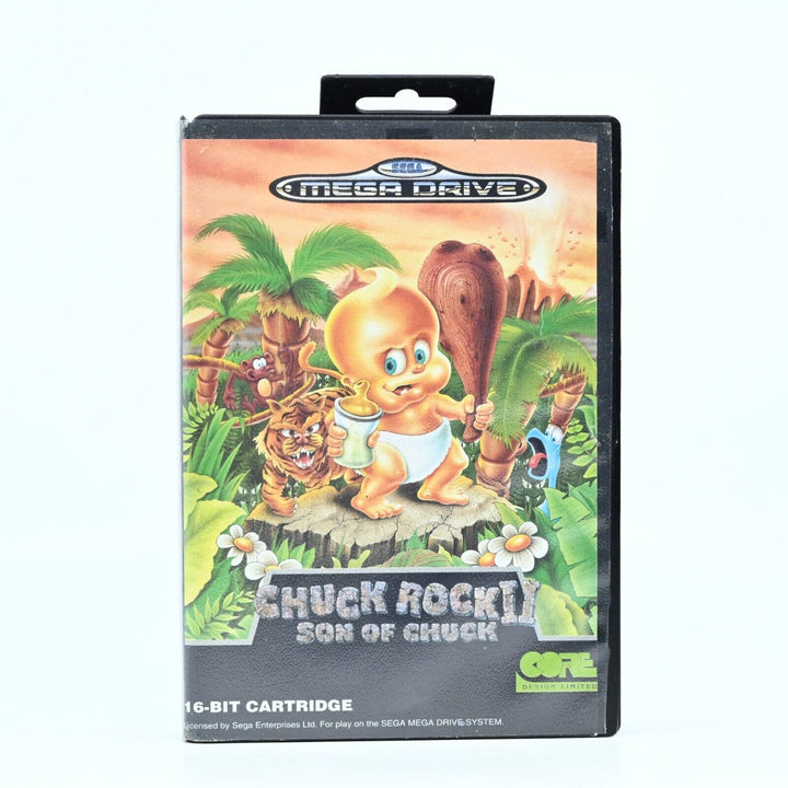 Chuck Rock II 2: Son of Chuck - Sega Mega Drive Game - PAL - FREE POST!