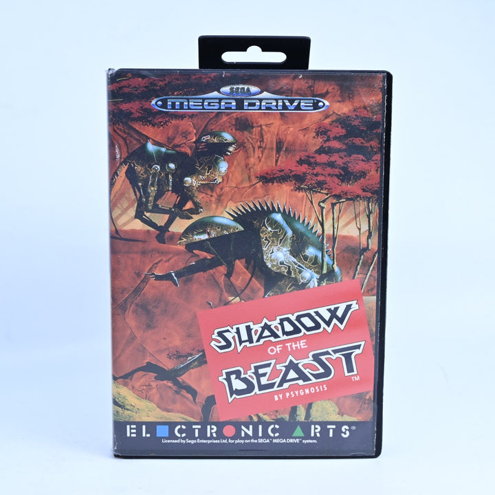 Shadow Of The Beast - Sega Mega Drive Game + Manual - PAL - FREE POST!