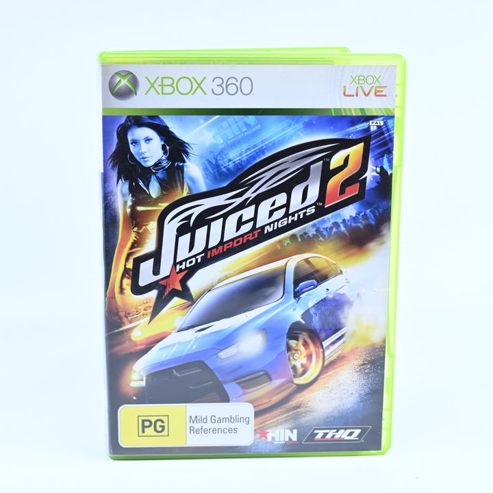 Juiced 2: Hot Import Nights - Xbox 360 Game + Manual - PAL - MINT DISC!