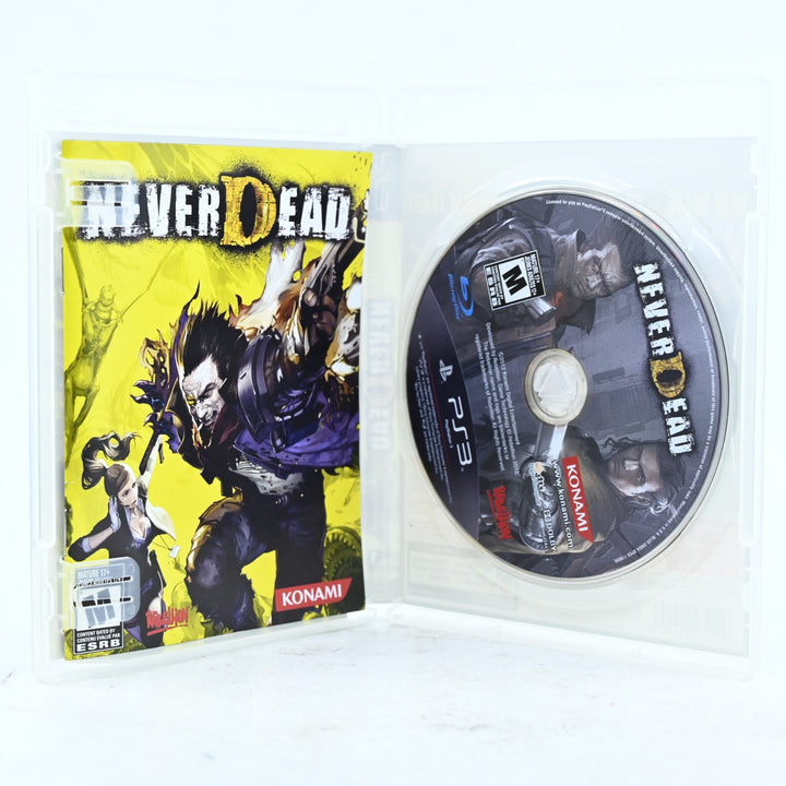 Never Dead - Sony Playstation 3 / PS3 Game + Manual - FREE POST!