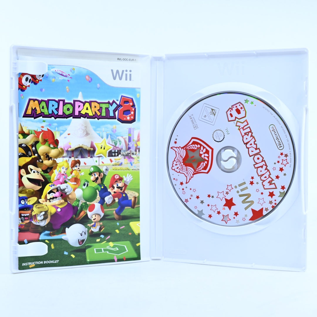Mario Party 8 - Nintendo Wii Game + Manual - PAL - MINT DISC!
