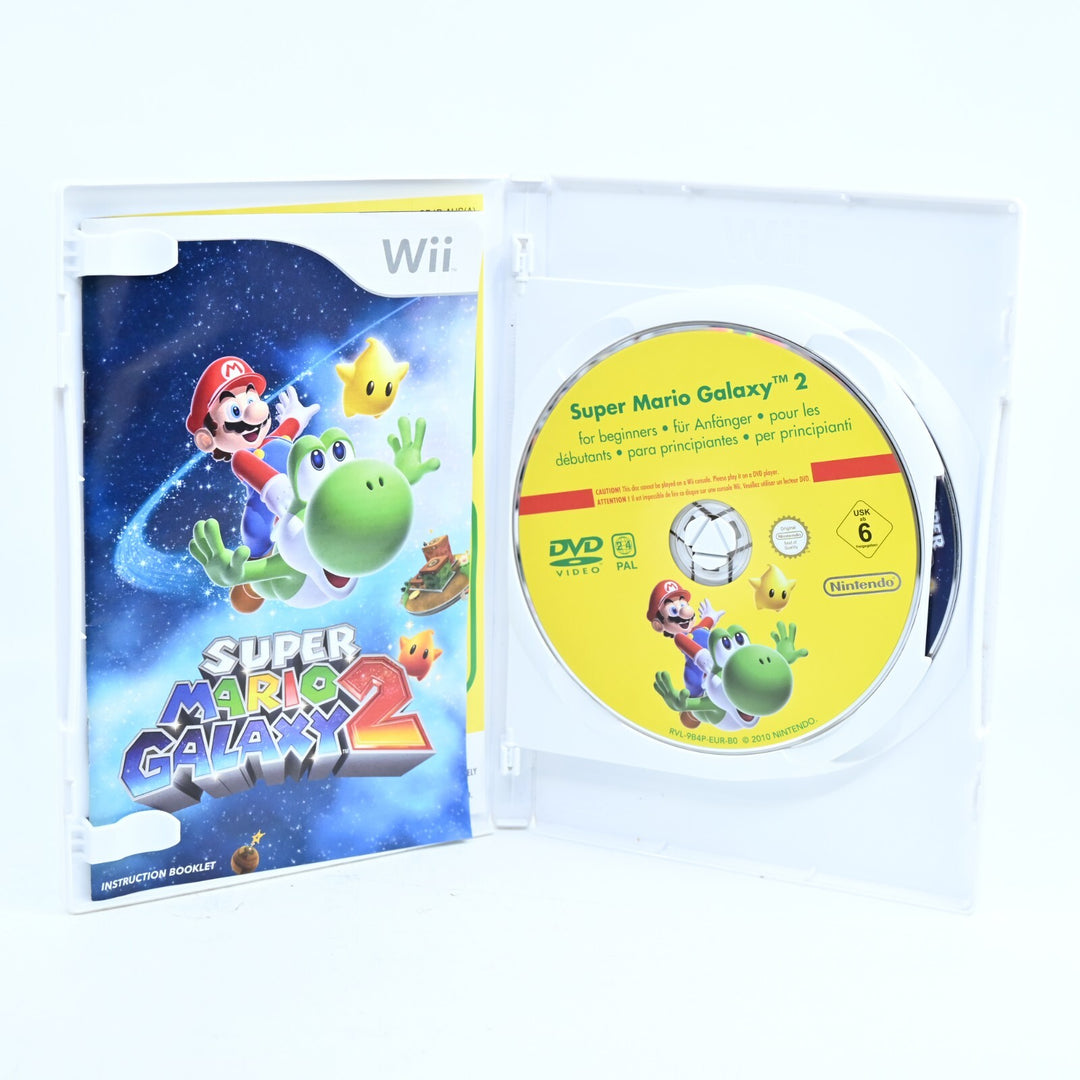 Super Mario Galaxy 2 + Tutorial Disc - Nintendo Wii Game + Manual - PAL