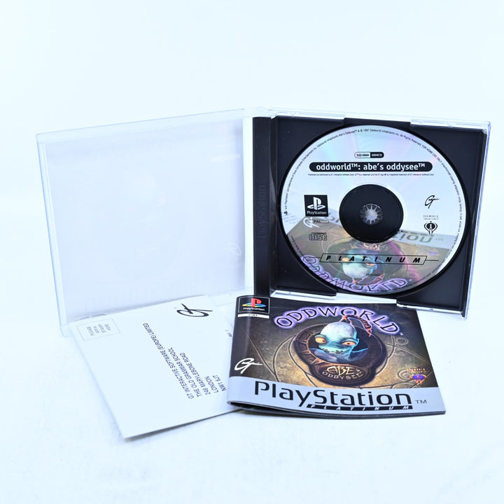 Oddworld: Abe's Oddysee - Sony Playstation 1 / PS1 Game + Manual - PAL