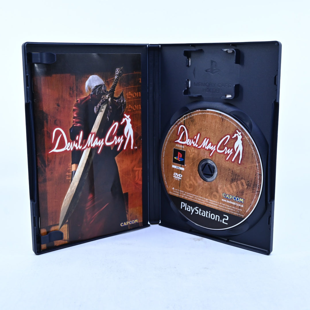 Devil May Cry - Sony Playstation 2 / PS2 Game + Manual - PAL - MINT DISC!