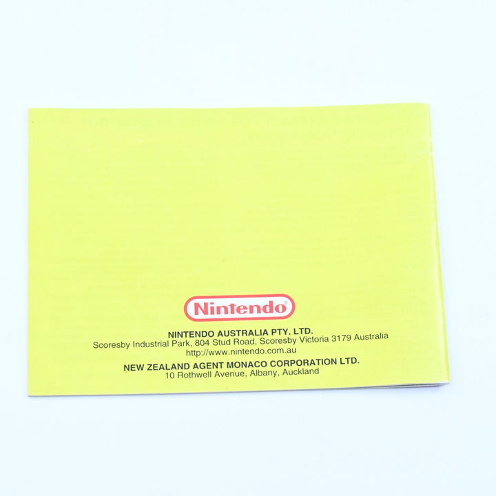 Yoshi's Universal Gravitation Manual - Gameboy Advance / GBA Accessory