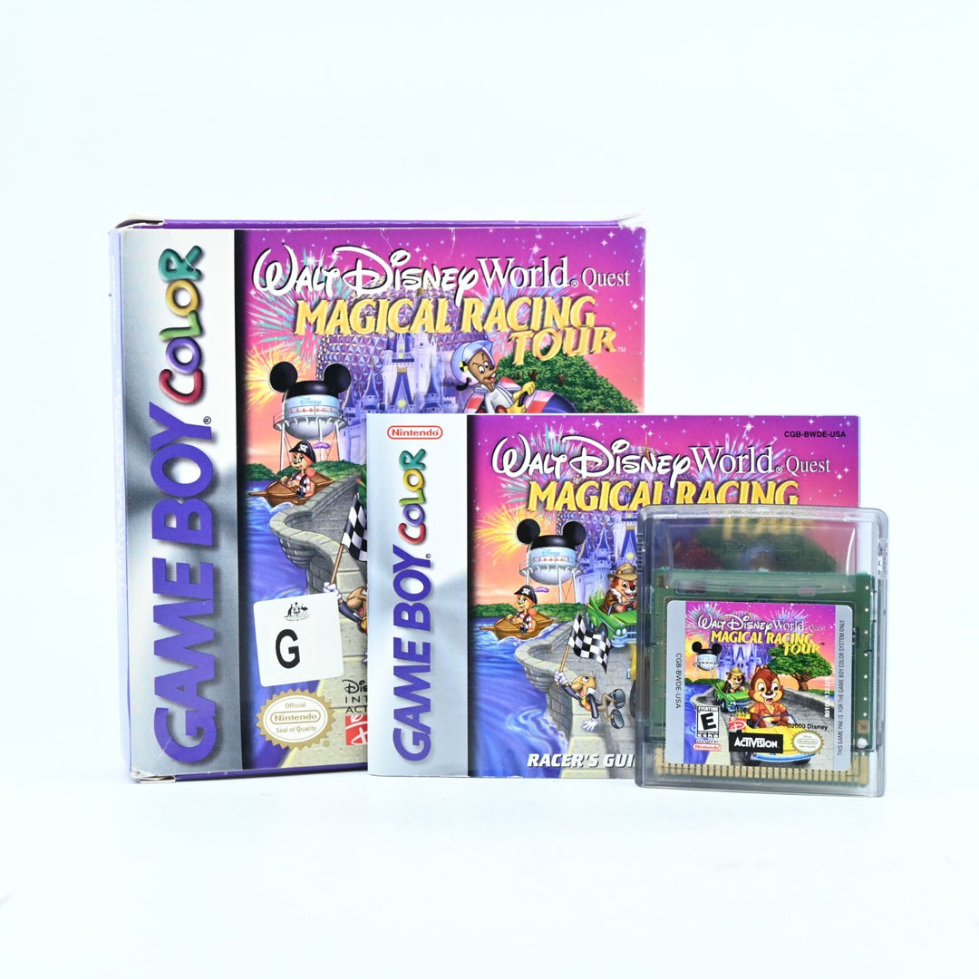 Walt Disney World Quest: Magical Racing Tour - Gameboy Color Boxed Game