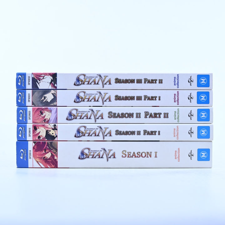 Shakugan No Shana - Complete Seasons 1-3 - Region B & 4 - Anime Blu-ray & DVD