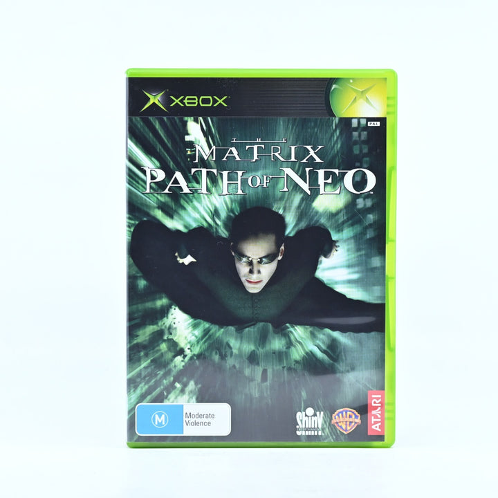 The Matrix: Path of Neo - Original Xbox Game + Manual - PAL - MINT DISC!