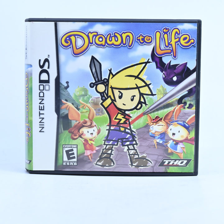Drawn to Life - Nintendo DS Game - Region Free + Manual - FREE POST!