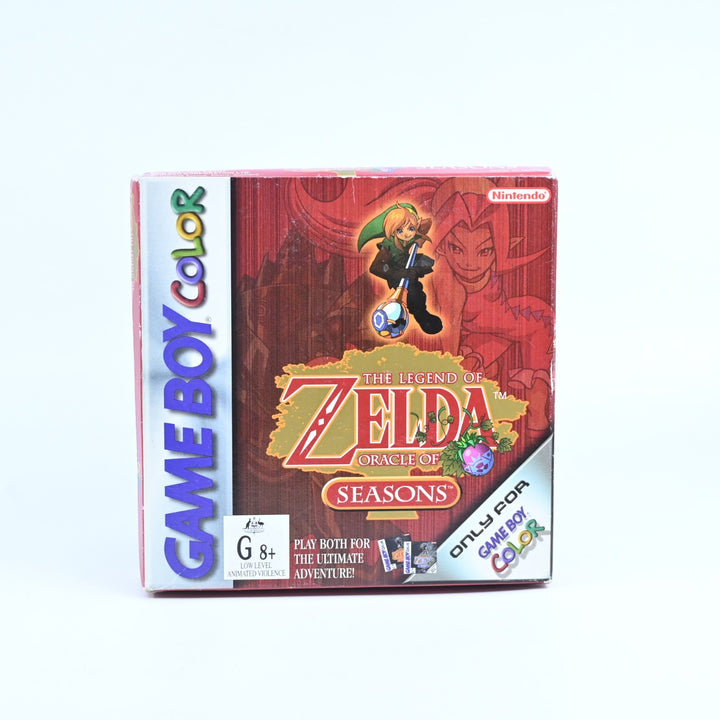 The Legend of Zelda: Oracle of Seasons - Nintendo Gameboy Color Boxed Game