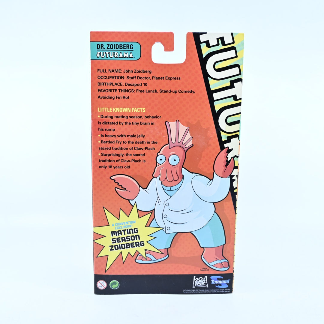 SEALED! Zoidberg Mating Season 2007 Convention Exclusive - Futurama - Figure Toy