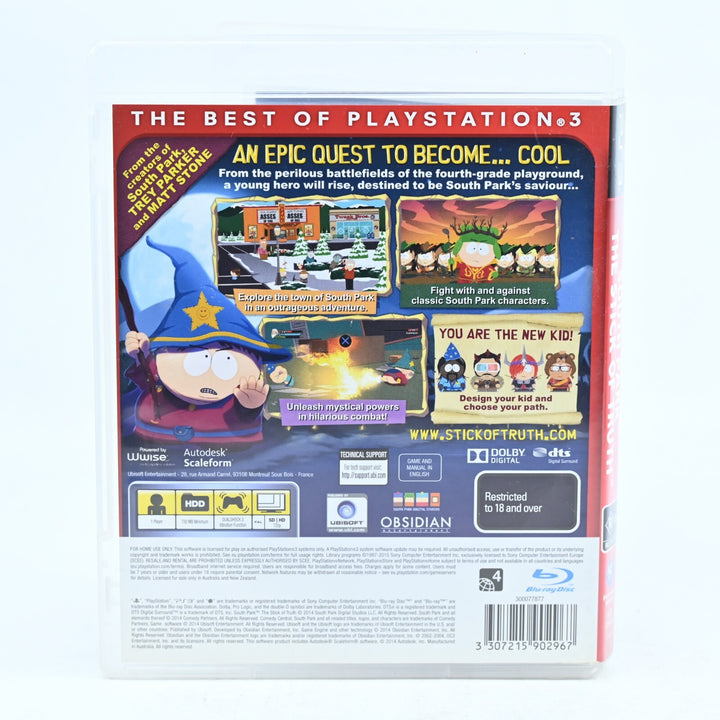 South Park The Stick Of Truth - Sony Playstation 3 / PS3 Game + Manual