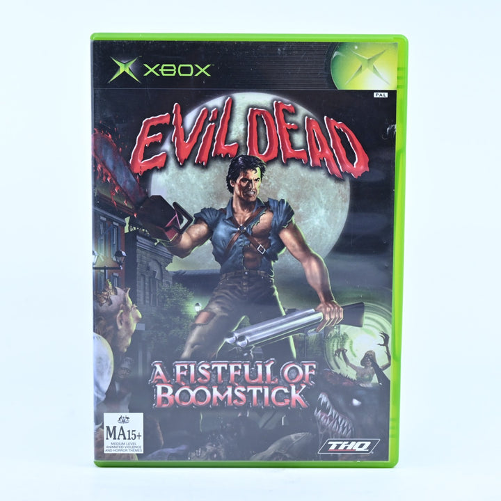 Evil Dead: A Fistful Of Boomstick - Original Xbox Game + Manual - PAL