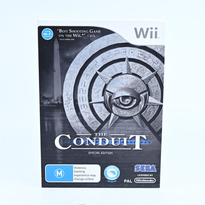 The Conduit: Special Edition - Nintendo Wii Game + Manual - PAL - MINT DISC!