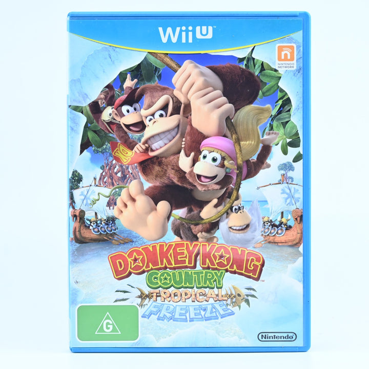 Donkey Kong Country Tropical Freeze - Nintendo Wii U Game - PAL - FREE POST!