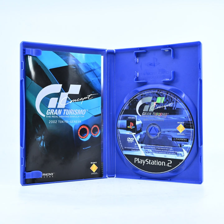 Gran Turismo Concept 2002 Tokyo-Geneva - Sony Playstation 2 / PS2 Game + Manual