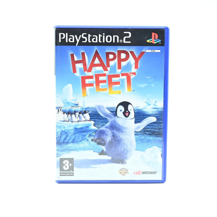 Happy Feet - Sony Playstation 2 / PS2 Game + Manual - PAL - MINT DISC