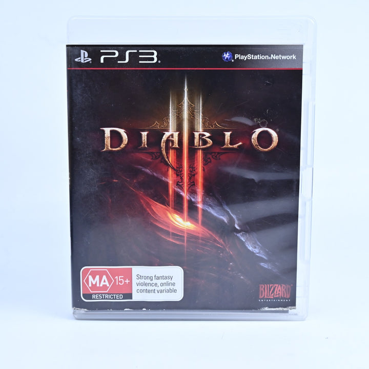 Diablo III - Sony Playstation 3 / PS3 Game + Manual - MINT DISC!