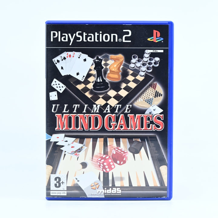 Ultimate Mind Games - Sony Playstation 2 / PS2 Game + Manual - PAL - MINT DISC!