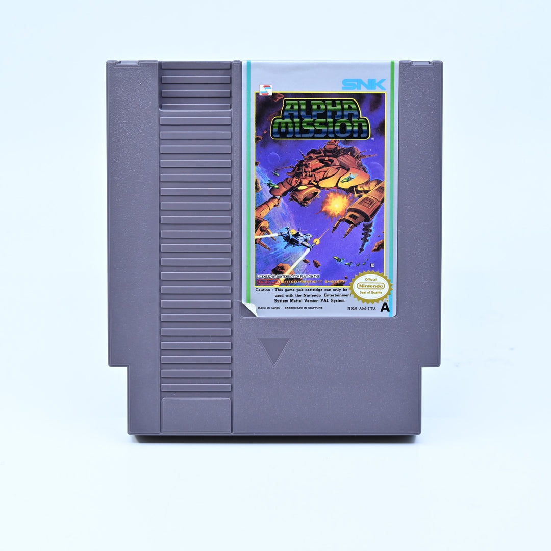 Alpha Mission - Nintendo Entertainment System/ NES Boxed Game - PAL - No Manual