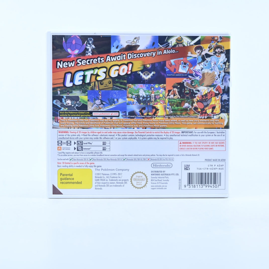 Pokemon Ultra Sun - Nintendo 3DS Game - PAL - FREE POST