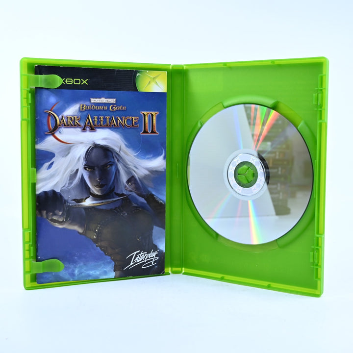 Baldur's Gate Dark Alliance II - Original Xbox Game + Manual - PAL - MINT DISC!