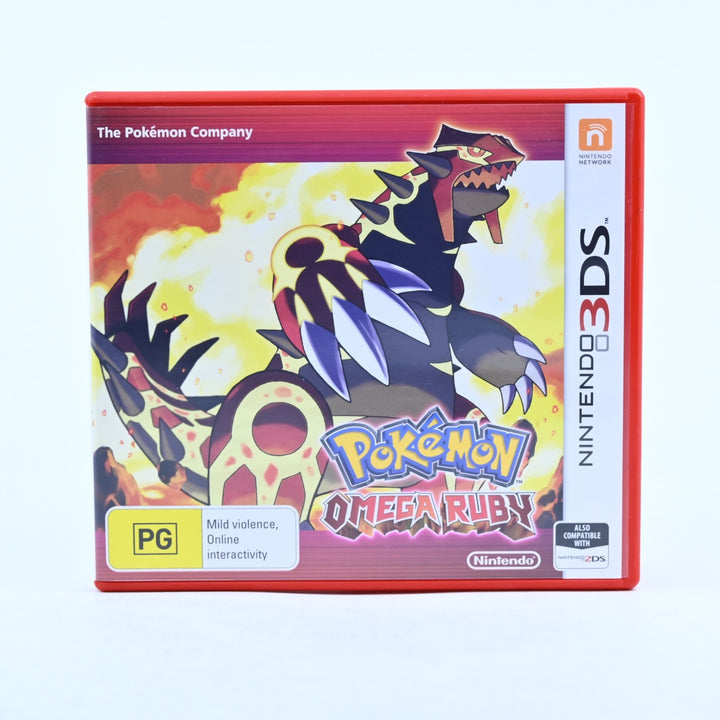 Pokemon Omega Ruby - Nintendo 3DS Game - PAL + Manual - FREE POST!