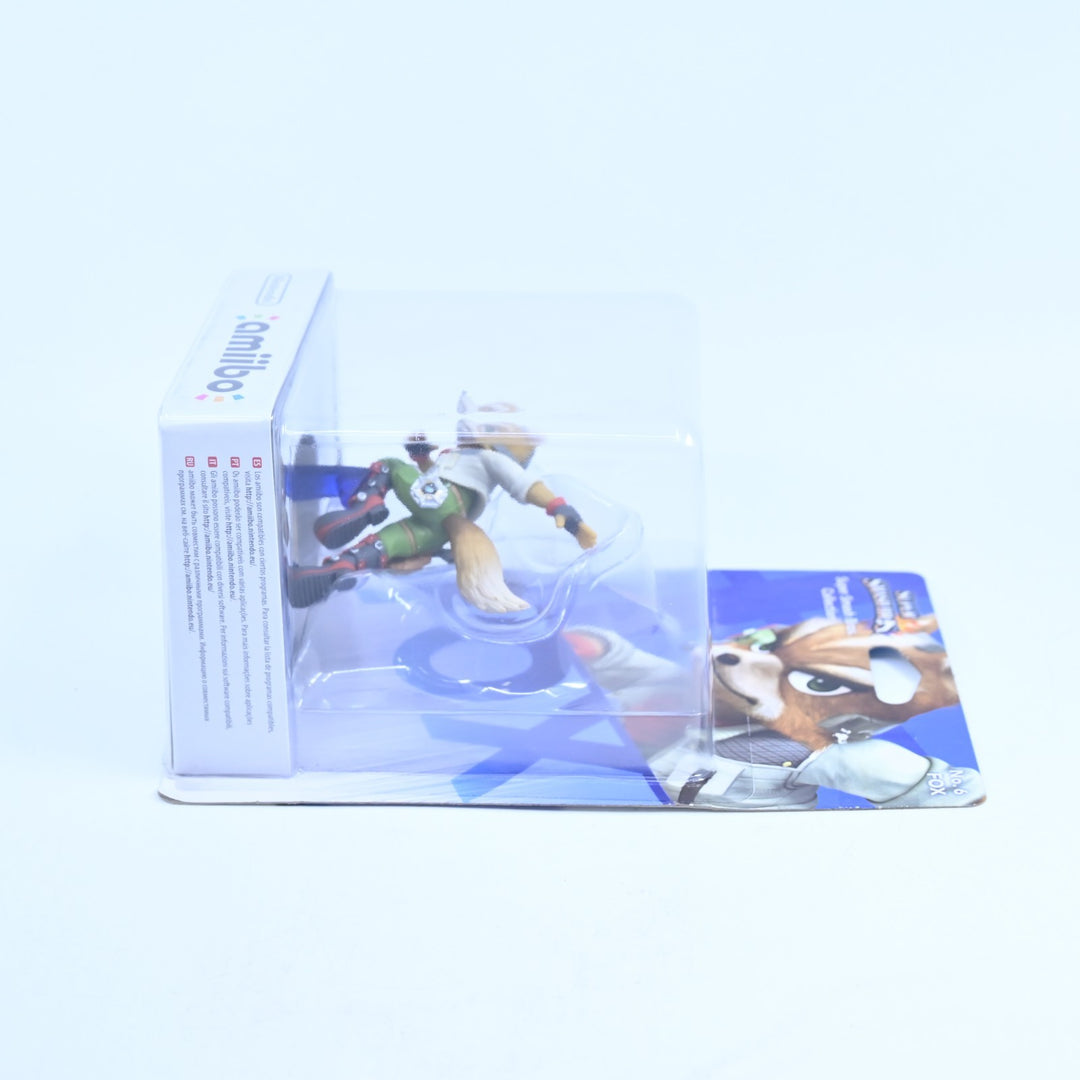 SEALED! Fox Amiibo No. 6 - Super Smash Bros. Collection - Toy