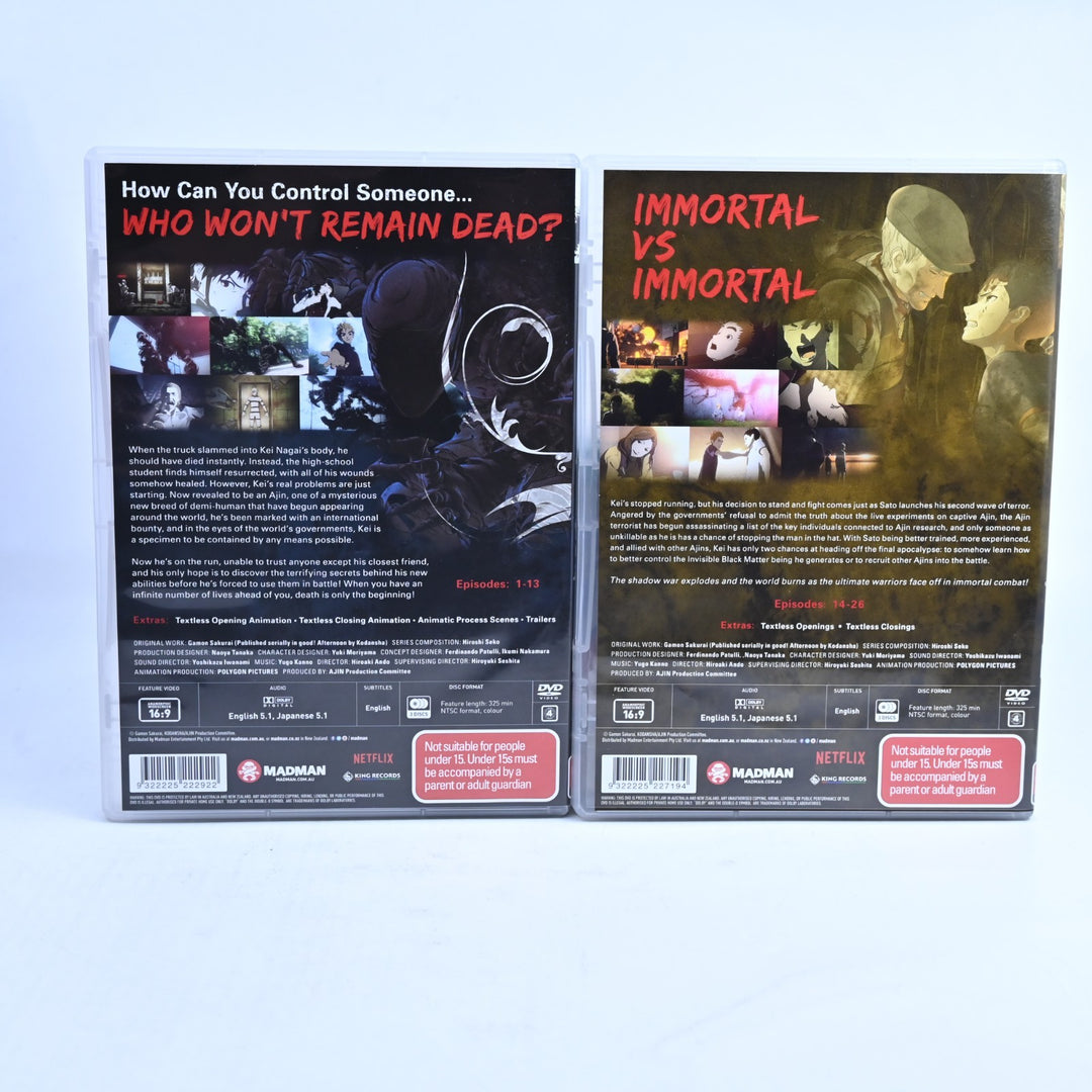 Ajin: Demi Human - Complete Seasons 1 & 2 - Region 4 - Anime DVD