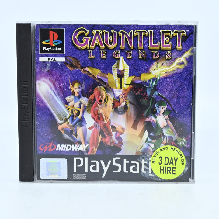 Gauntlet Legends - Sony Playstation 1 / PS1 Game + Manual - PAL