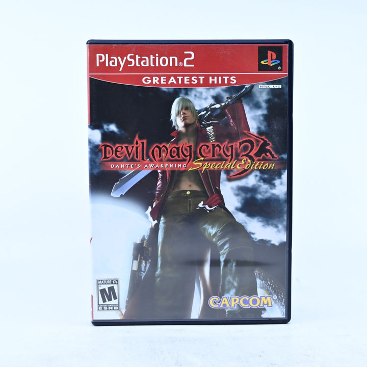 Devil May Cry 3: Dante's Awakening Special Edition - PS2 Game + Manual - NTSC