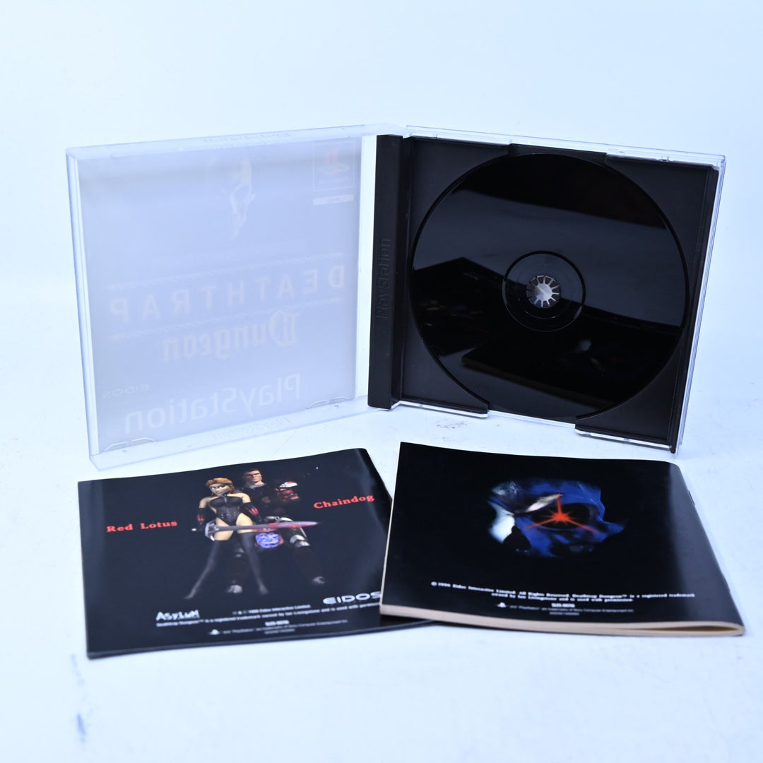 Deathtrap Dungeon - Sony Playstation 1 / PS1 Game + Manual - PAL - MINT DISC!