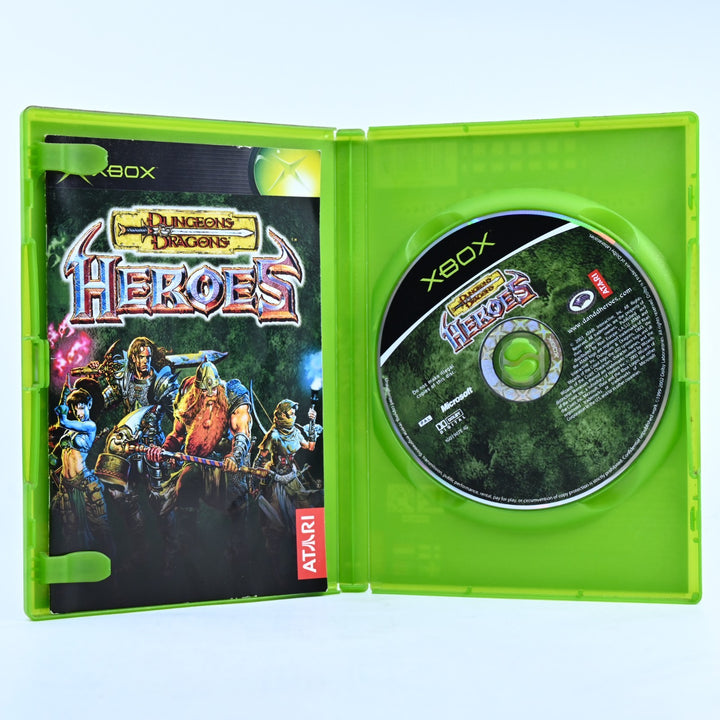 Dungeons & Dragons Heroes - Original Xbox Game + Manual - PAL - MINT DISC!