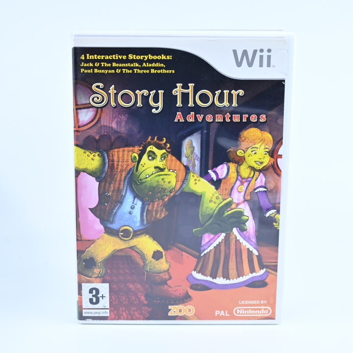 Story Hour Adventures - Nintendo Wii Game + Manual - PAL - NEAR MINT DISC!