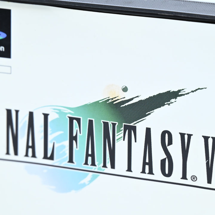 Final Fantasy VII 7 - Sony Playstation 1 / PS1 Game + Manual - PAL - MINT DISC!