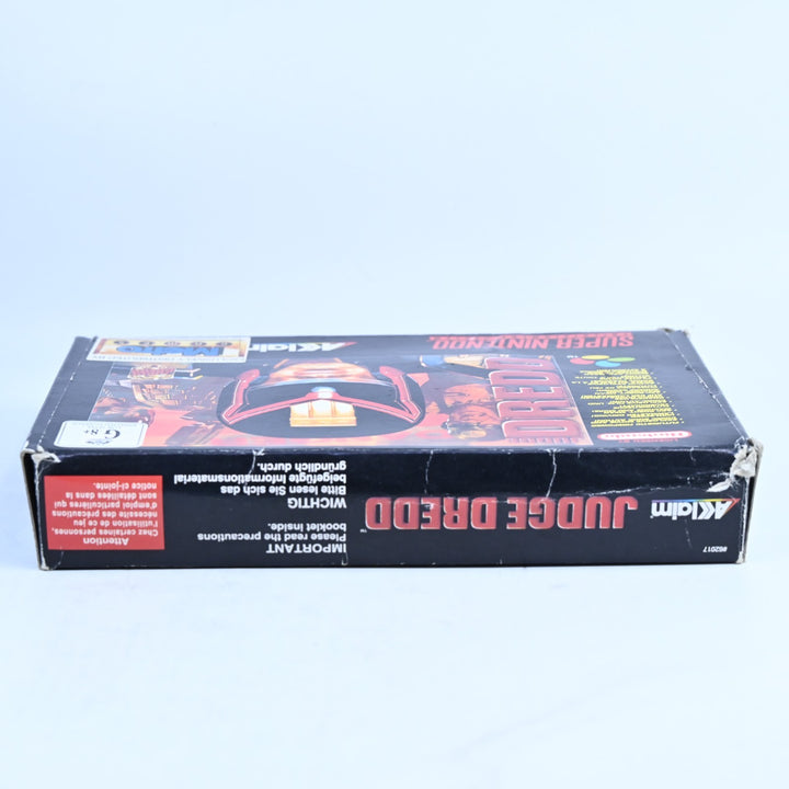 Judge Dredd - Super Nintendo / SNES Boxed Game - PAL - FREE POST!