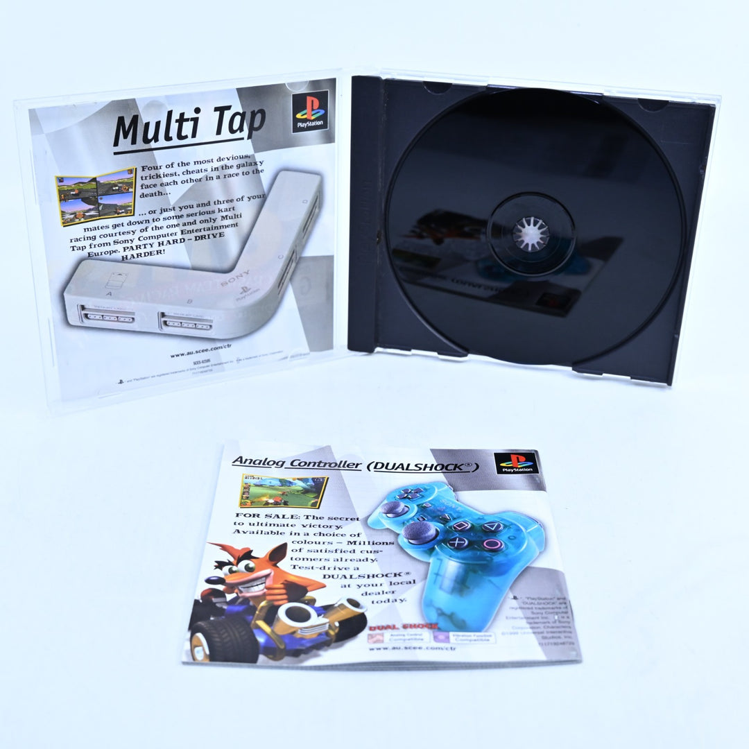 CTR: Crash Team Racing - Sony Playstation 1 / PS1 Game + Manual - PAL