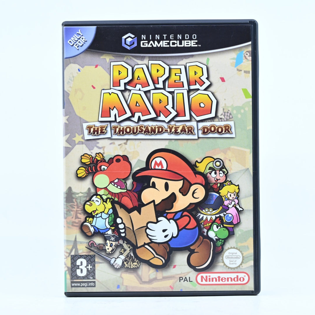 Paper Mario: The Thousand-Year Door - Nintendo Gamecube Game + Manual - PAL