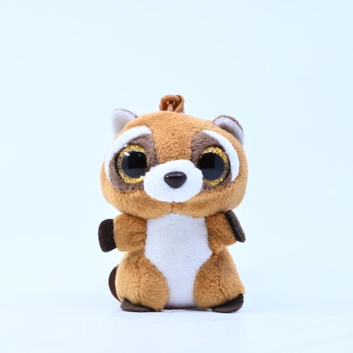 Rusty the Raccoon - TY Beanie Boos - Plush Keychain - No Tags
