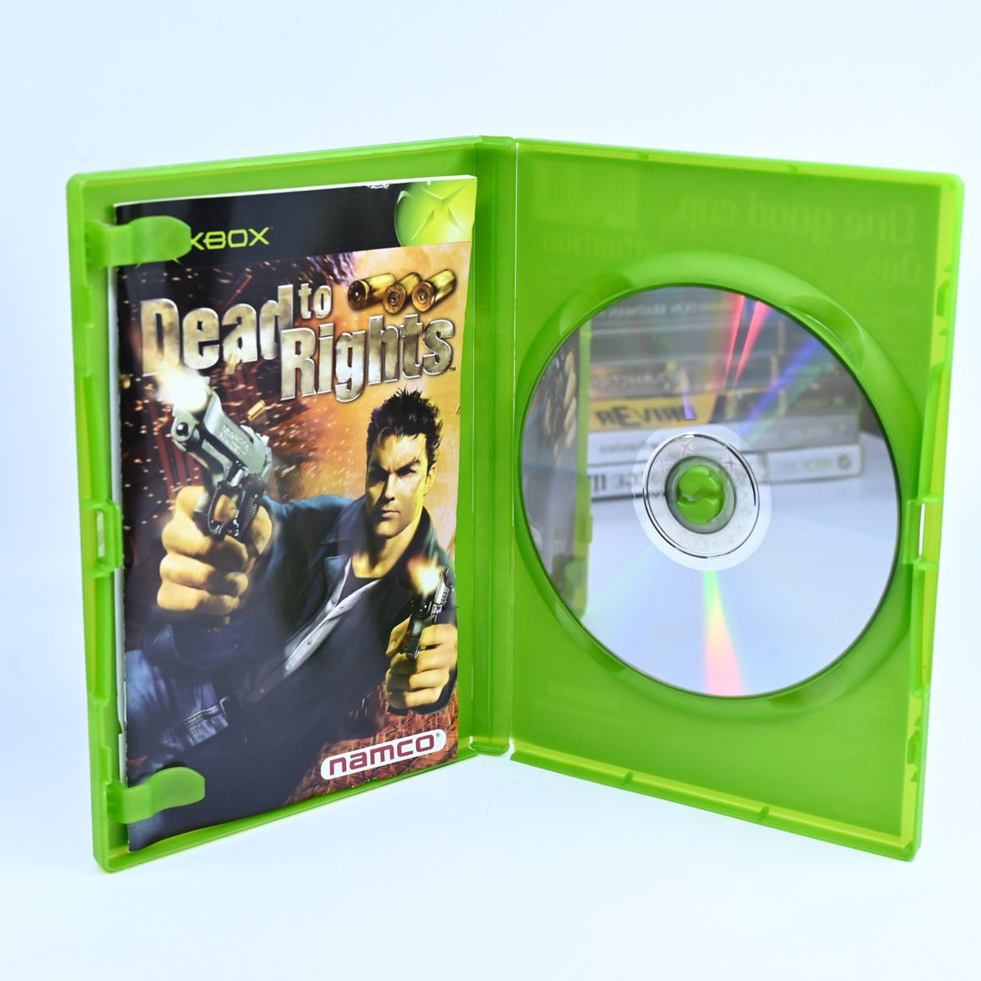 Dead to Rights - Original Xbox Game + Manual - PAL - MINT DISC!