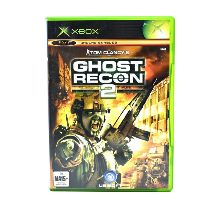 Tom Clancy's Ghost Recon 2 - Original Xbox Game + Manual - PAL