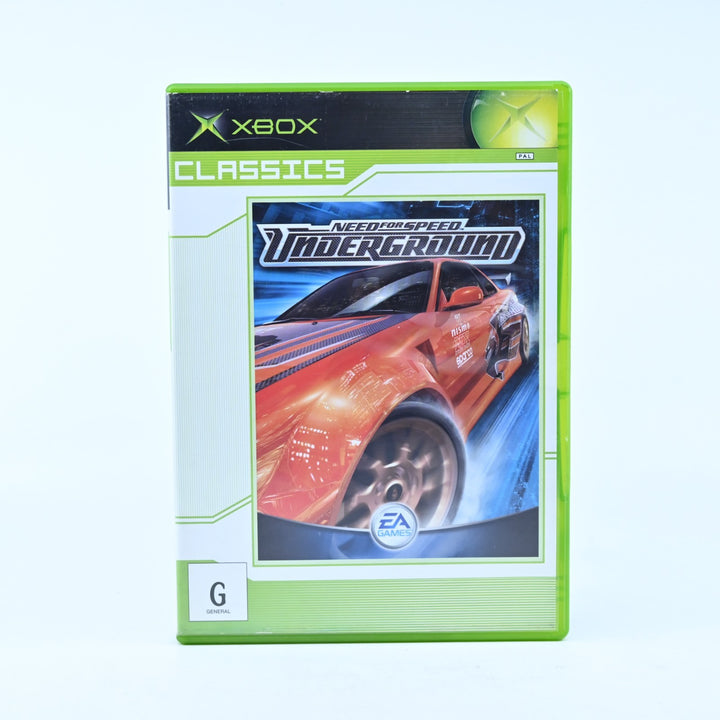 Need for Speed Underground - Original Xbox Game - No Manual - PAL - MINT DISC!