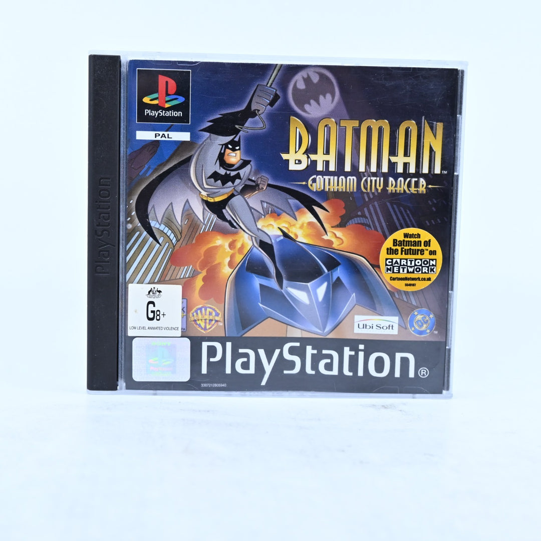 Batman Gotham City Racer - Sony Playstation 1 / PS1 Game + Manual - PAL
