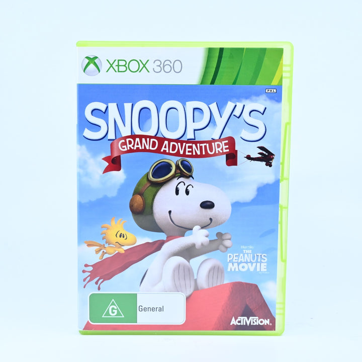 Snoopy's Grand Adventure - Xbox 360 Game - PAL - MINT DISC!